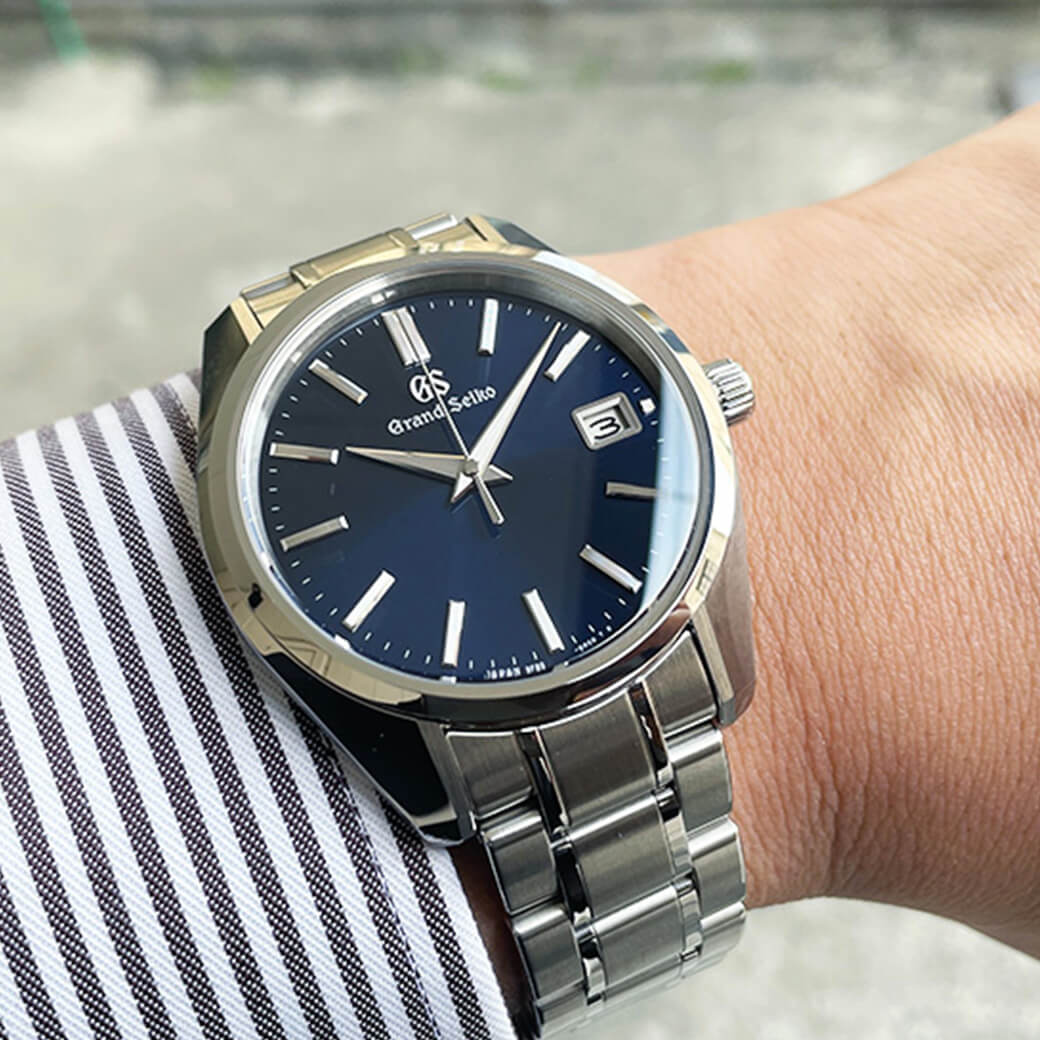 グランドセイコー Grand Seiko SBGP005 ブルー メンズ 腕時計